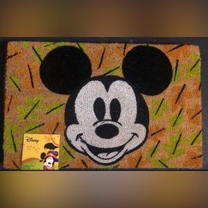 Disney Fall Harvest Thanksgiving Mickey Mouse Outdoor Coir Mat
